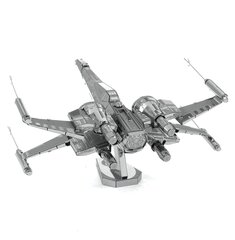 3D pusle Metal Earth Star Wars Poe Dameron's X-Wing Fighter hind ja info | Klotsid ja konstruktorid | kaup24.ee