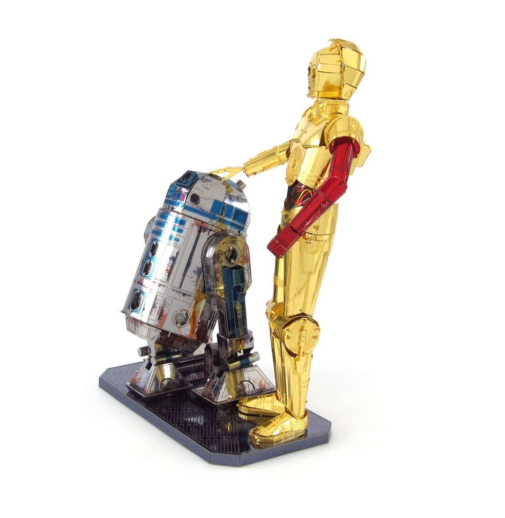 3D pusle Metal Earth Star Wars R2-D2 & C-3PO hind ja info | Klotsid ja konstruktorid | kaup24.ee