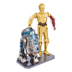 3D pusle Metal Earth Star Wars R2-D2 & C-3PO hind ja info | Klotsid ja konstruktorid | kaup24.ee