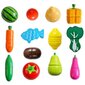 Puidust köögiviljade tükeldaja hind ja info | Tüdrukute mänguasjad | kaup24.ee