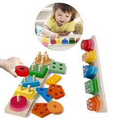 Sorteerija, puidust pusle hind ja info | Imikute mänguasjad | kaup24.ee