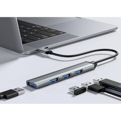 USB-jaotur – 4 porti 3.0 + 2.0 цена и информация | Адаптеры и USB-hub | kaup24.ee