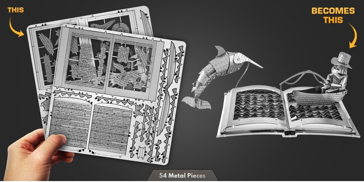 3D pusle Metal Earth Stegosaurus цена и информация | Klotsid ja konstruktorid | kaup24.ee