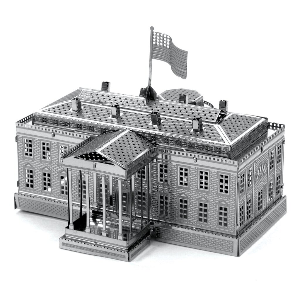 3D pusle Metal Earth White House hind ja info | Klotsid ja konstruktorid | kaup24.ee