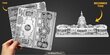 3D pusle Metal Earth United States Capitol hind ja info | Pusled | kaup24.ee