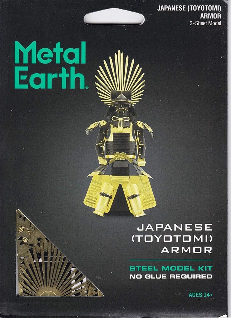 3D pusle Metal Earth Japanese Armor hind ja info | Klotsid ja konstruktorid | kaup24.ee