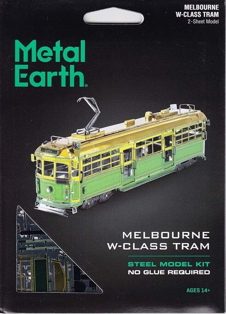 3D pusle Metal Earth Melbourne W-class Tram hind ja info | Klotsid ja konstruktorid | kaup24.ee