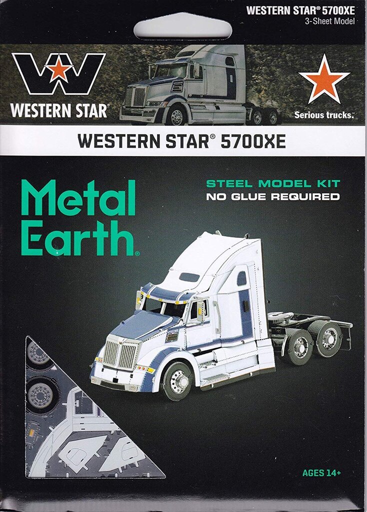 3D pusle Metal Earth Western Star 5700XE Phantom цена и информация | Klotsid ja konstruktorid | kaup24.ee