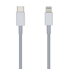 Aisens, USB-C/Lightning, 1 m hind ja info | Kaablid ja juhtmed | kaup24.ee