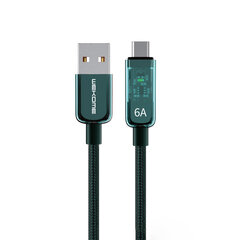 Wekome USB A/USB C, 1 m цена и информация | Кабели и провода | kaup24.ee