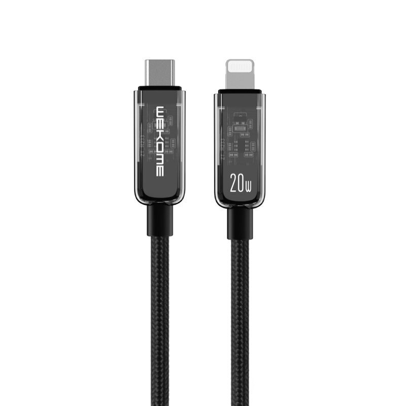 Wekome USB C/lightning, 1.2 m hind ja info | Kaablid ja juhtmed | kaup24.ee