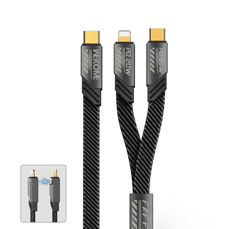Wekome USB C/lightning, 1.2 m hind ja info | Kaablid ja juhtmed | kaup24.ee