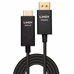 Lindy DisplayPort/HDMI, 3 m hind ja info | Kaablid ja juhtmed | kaup24.ee