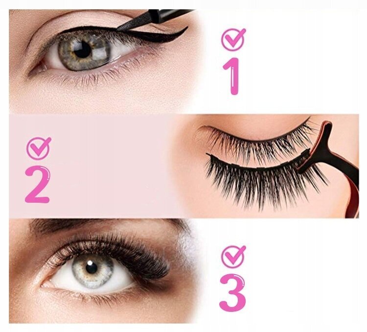 Komplekt StoreXO Magnetic Lashes 7 Pairs Mag-Lash hind ja info | Kunstripsmed, ripsmekoolutajad | kaup24.ee