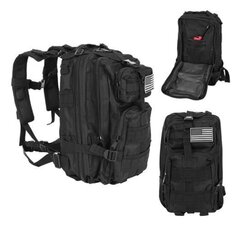 Черный маленький рюкзак в стиле милитари цена и информация | Рюкзаки и сумки | kaup24.ee