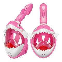 Sukeldumismask lastele Shark KF-3, roosa hind ja info | Ujumismaskid | kaup24.ee