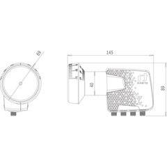 Inverto IDLP-QTL410-PREMU-OPN hind ja info | TV antennid | kaup24.ee