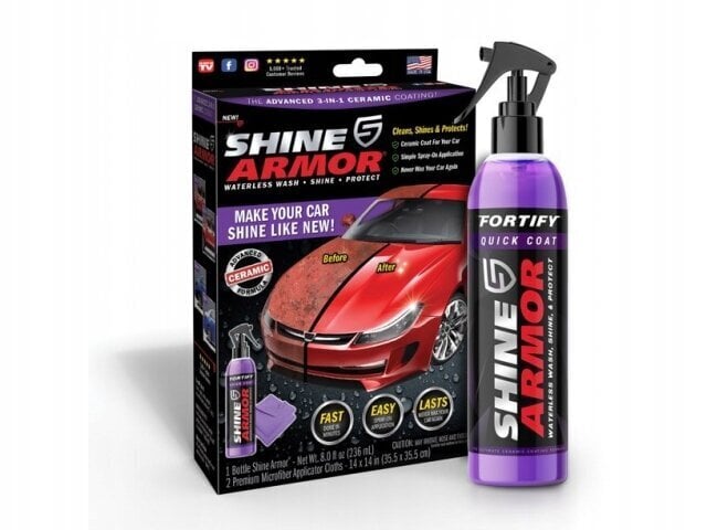 Polümeer-keraamiline lakikaitse Shine Armor hind ja info | Autokeemia | kaup24.ee