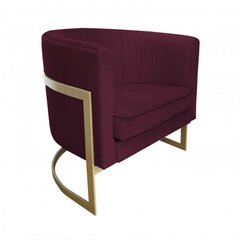 Tugitool Glamour Decorates, punane цена и информация | Кресла в гостиную | kaup24.ee
