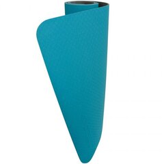 Joogamatt Schildkrot Bicolor, 183x61x0.4 cm, sinine hind ja info | Joogamatid | kaup24.ee