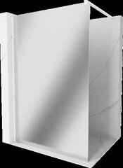Walk-in dušisein Mexen Kioto, peegel valge 100 x 200 cm hind ja info | Dušikabiinide uksed ja seinad | kaup24.ee