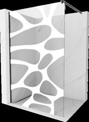 Walk-in душевая стенка Mexen Kioto белая 120 x 200 cm цена и информация | Душевые двери и стены | kaup24.ee
