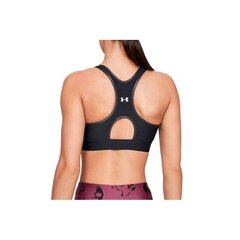 Naiste spordirinnahoidja Under Armor Mid Keyhole Graphic Bra W 1344333001, must hind ja info | Rinnahoidjad | kaup24.ee