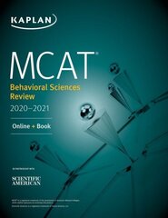 MCAT Behavioral Sciences Review 2020-2021: Online plus Book Proprietary hind ja info | Entsüklopeediad, teatmeteosed | kaup24.ee