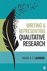 Writing and Representing Qualitative Research hind ja info | Entsüklopeediad, teatmeteosed | kaup24.ee