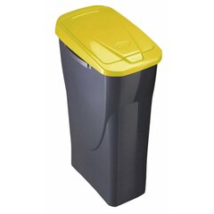 Мусорное ведро для сортировки Mondex Ecobin Жёлтый С крышкой 25 L цена и информация | Мусорные баки | kaup24.ee