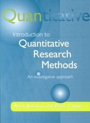 Introduction to Quantitative Research Methods: An Investigative Approach hind ja info | Ühiskonnateemalised raamatud | kaup24.ee