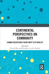 Continental Perspectives on Community: Human Coexistence from Unity to Plurality цена и информация | Исторические книги | kaup24.ee