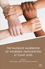 The Palgrave Handbook of Workers Participation at Plant Level hind ja info | Ühiskonnateemalised raamatud | kaup24.ee