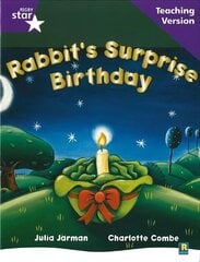 Rigby Star Guided Reading Purple Level: Rabbit's Surprise Birthday Teaching Version цена и информация | Книги для подростков и молодежи | kaup24.ee