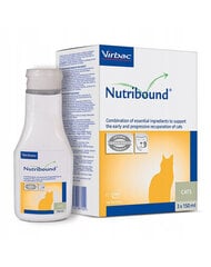 Питьевой раствор Virbac Nutribound для выздоравливающих кошек, 3x150 мл цена и информация | Витамины, пищевые добавки и товары от паразитов | kaup24.ee