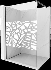 Walk-in dušo sienelė Mexen Kioto, White, 140 x 200 cm цена и информация | Душевые двери и стены | kaup24.ee