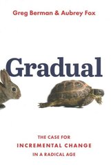 Gradual: The Case for Incremental Change in a Radical Age hind ja info | Ühiskonnateemalised raamatud | kaup24.ee