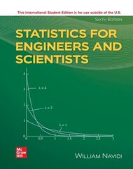 Statistics for Engineers and Scientists ISE 6th edition цена и информация | Книги по социальным наукам | kaup24.ee