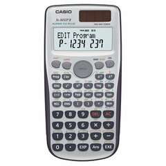 Калькулятор Casio FX-3650PII-W-EH (20 x 10,7 x 4 cm) цена и информация | Смягчает воду и защищает Вашу посудомоечную машину от извести. | kaup24.ee