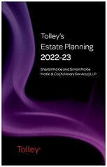 Tolley's Estate Planning 2022-23 hind ja info | Majandusalased raamatud | kaup24.ee