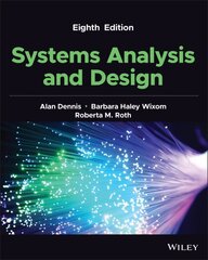 Systems Analysis and Design 8th edition цена и информация | Книги по экономике | kaup24.ee