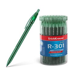 Automaatne pastapliiats R-301 ORIGINAL MATIC, ErichKrause, paksus 0,7mm, roheline hind ja info | Kirjutusvahendid | kaup24.ee
