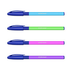 Ultra glide pastapliiats U-109 NEON STICK&GRIP, ErichKrause, paksus 1,0mm, sinine hind ja info | Kirjutusvahendid | kaup24.ee