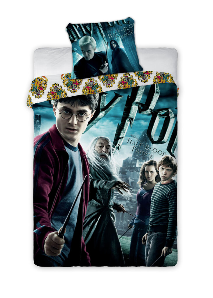 Laste voodipesukomplekt Harry Potter, 160x200, 2-osaline hind ja info | Beebide ja laste voodipesu | kaup24.ee