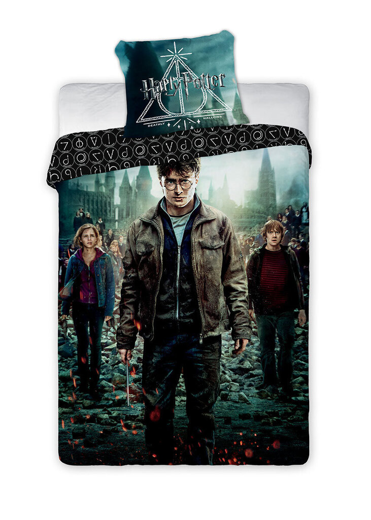 Laste voodipesukomplekt Harry Potter, 140x200, 2-osaline hind ja info | Beebide ja laste voodipesu | kaup24.ee