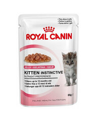 Корм Royal Canin Kitten Instinctive для молодых котят, 12х85 г цена и информация | Кошачьи консервы | kaup24.ee