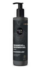 Šampoon ja dušigeel OS 2 in 1 Tammekoor/münt, 280 ml hind ja info | Šampoonid | kaup24.ee