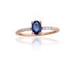 Punasest kullast sõrmus briljandiga Diamond Sky "Grace XIV", proov 585 DS01G633 hind ja info | Sõrmused | kaup24.ee