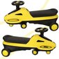 Tõukeauto, kollane/must цена и информация | Imikute mänguasjad | kaup24.ee