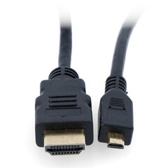 Lexton, Micro HDMI - HDMI, 3 m цена и информация | Кабели и провода | kaup24.ee